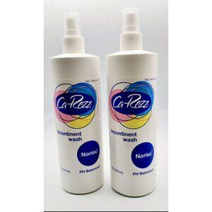 Ca-Rezz Incontinent Wash Norisc Aloe PH Balanced 16oz Brand New 2 Pk